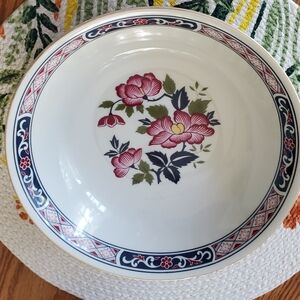Fashion Manor Floral Patterned Dinner Plate